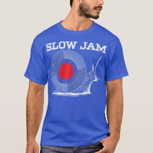 T-shirt Slow Jam Vinyl Record Album Classic Music Player L