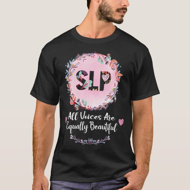 T-shirt SLP s Speech Language Pathologist gifts Speech The (Devant)