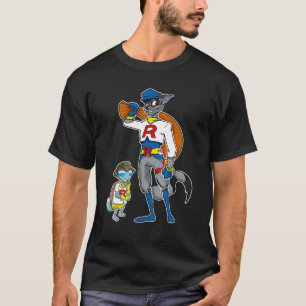 T-shirt Sly Gang Team Rocket Costume Vidéo Jeu Raccoon T