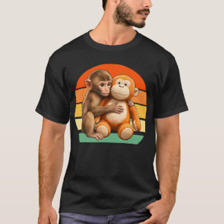 T-shirt Small But Brave Punch Monkey Art