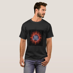 T-shirt « Small Steps Matter » Energy Compass Mo