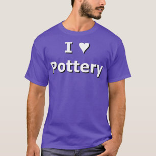 T-shirt SMandH 1173 I Love Heart Pottery