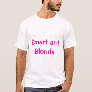 T-shirt Smart et blonde