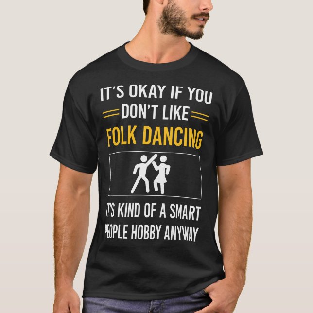 T-shirt Smart People Danse folklorique Danse danseuse (Devant)