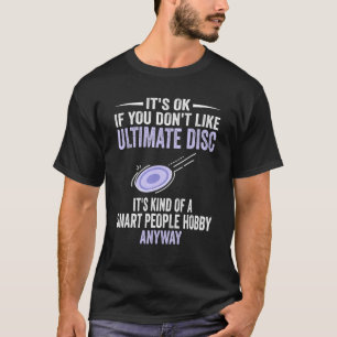 T-shirt Smart People Hobby Ultimate Disk Ultimate Frisbee