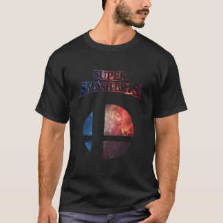T-shirt Smash bros minimaliste Nebula Design Classique