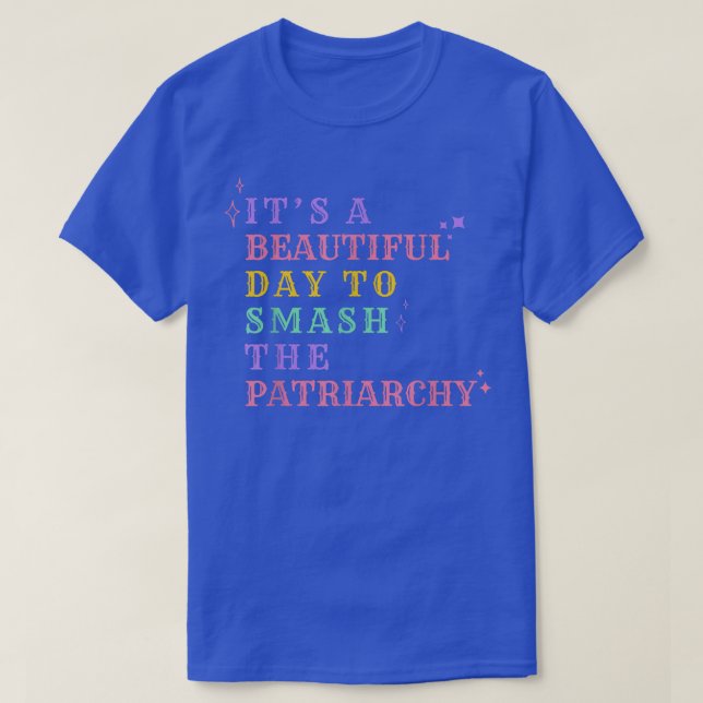T-shirt Smash Patriarchie Clowncore esthétique Feministe  (Design devant)