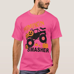 T-shirt Smasher Monster Truck Happy Halloween Spoo