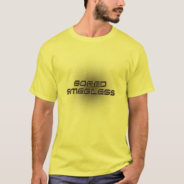 T-shirt smegless ennuyé (Devant)