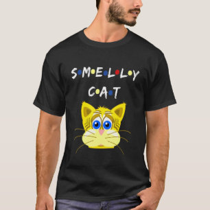 T-shirt Smelly Chat Smelly Chat Tv Femmes Hommes Cool Grap