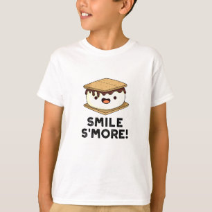 T-shirt Smile Smore Funny Sweet Food Pun