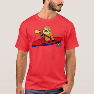 T-shirt Smiletodaytees Fundy Sloth Kayaking