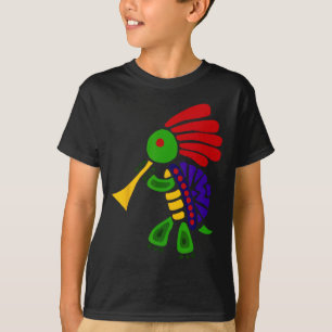 T-shirt Smiletodaytees Funky Turtle Dancing Kokopelli