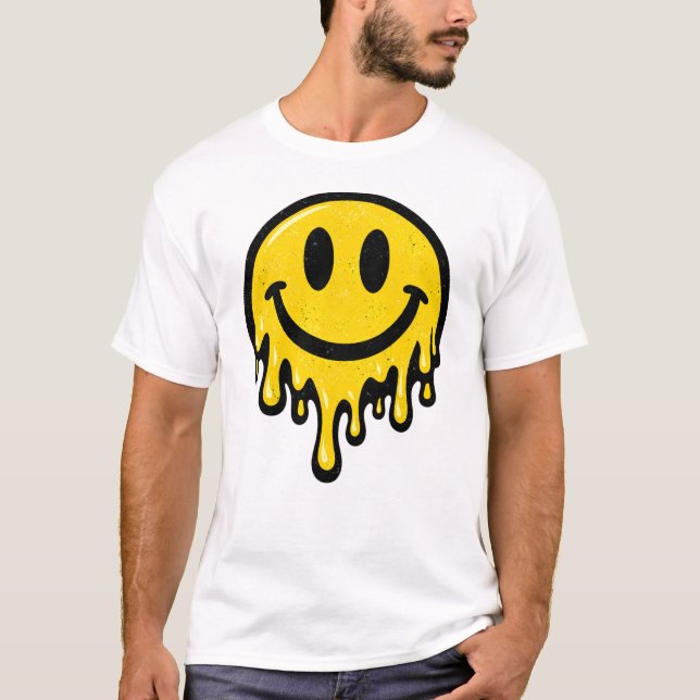 T-Shirt Smiley-Gesicht (Vorderseite)