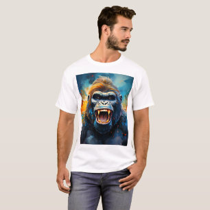T-shirt Smiling gorilla