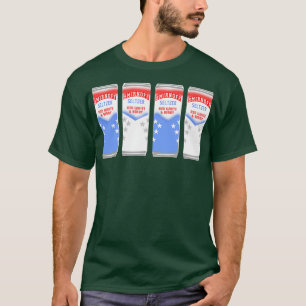 T-shirt Smirnoff Seltzer Rouge blanc Berry