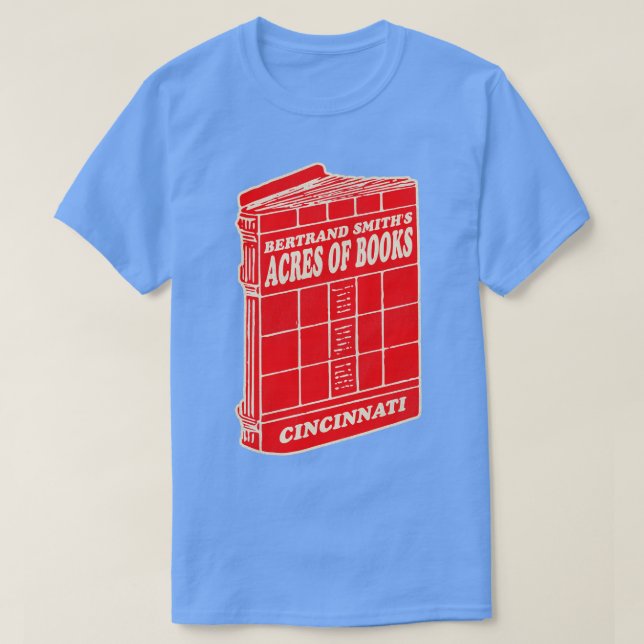T-shirt Smiths de rand défunts Acres de livres Cincinnati (Design devant)