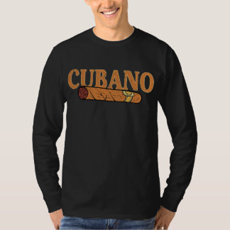 T-shirt Smoke Cubano Cuban Cigar Tees for Smoker Boy Men