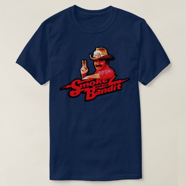 T-shirt Smokey et il Burt Reynolds Fan Art (Design devant)