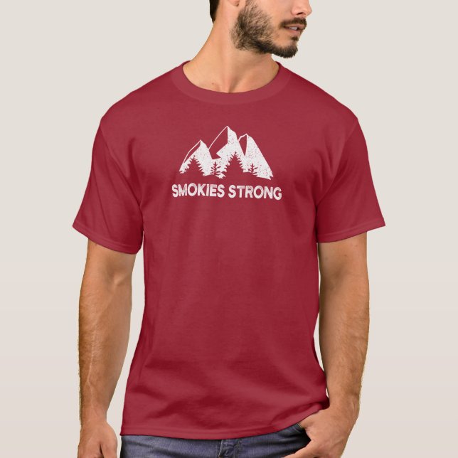T-shirt Smokies fort (Devant)