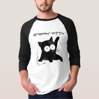T-shirt Smokin Kitty