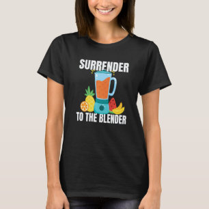 T-shirt Smoothie Végétalien Sain Se Rendre au Blender