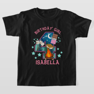 T-shirt S'more Chemise d'anniversaire Camping
