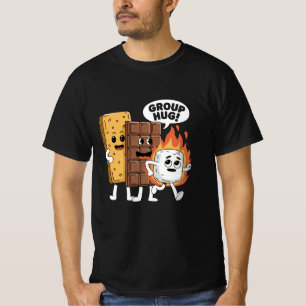 T-shirt Smores Camping Toilette Extérieur