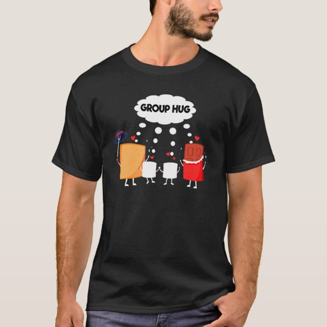 T-shirt Smores S'mores Marshmallow Camping Bonfir Grille (Devant)