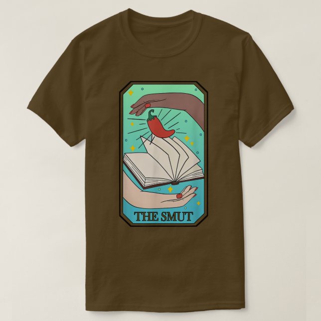 T-shirt Smut Tarot Card Smut Book Lover Bookish Romanc (Design devant)