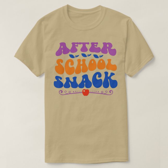 T-shirt Snack après l'école (Design devant)