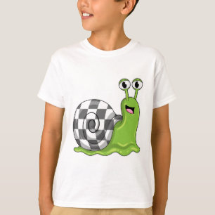 T-shirt Snack aux échecs avec échiquier