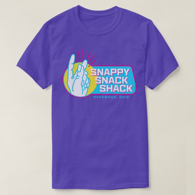 T-shirt Snack Snack Shack (Design devant)