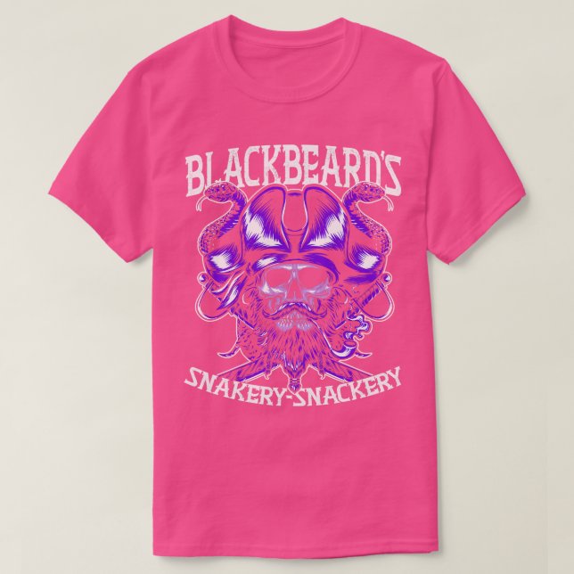 T-shirt Snackery Blackbeards (Design devant)
