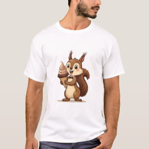 T-shirt Snacks d'écureuil - Drôle animal conception alimen