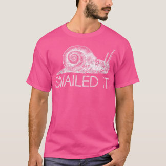 T-shirt Snail Fantaisie