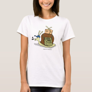 T-shirt Snail Mail Dames Bébé Poupée (Mis en place)