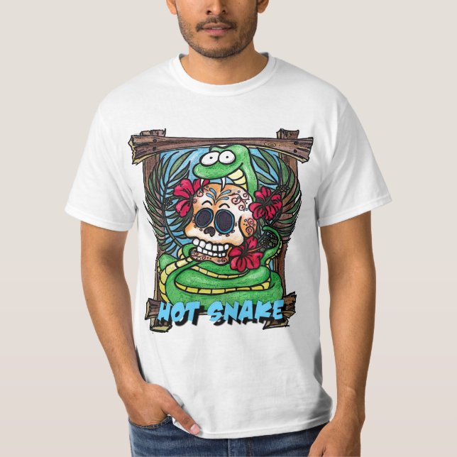 T-shirt SNAKE2poster CHAUD (Devant)