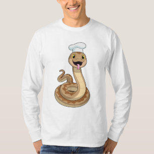 T-shirt Snake as Cook avec Chef casquette