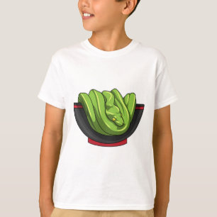 T-shirt Snake avec Ramen Bowl