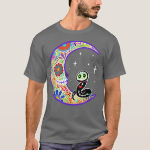 T-shirt Snake Dia de Los Muertos Skeleton Sugar Skull T-Sh