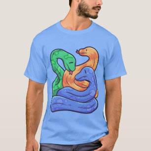T-shirt Snake Famille amis Reptile Cobra amis