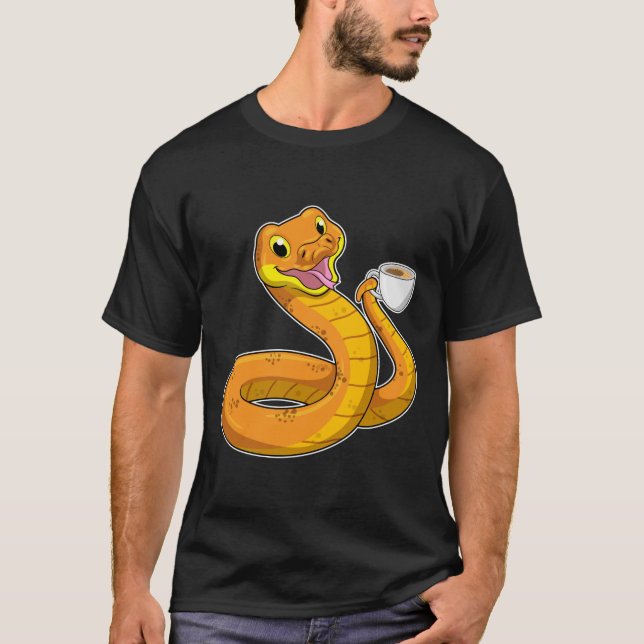 T-shirt Snake with Cup (Devant)