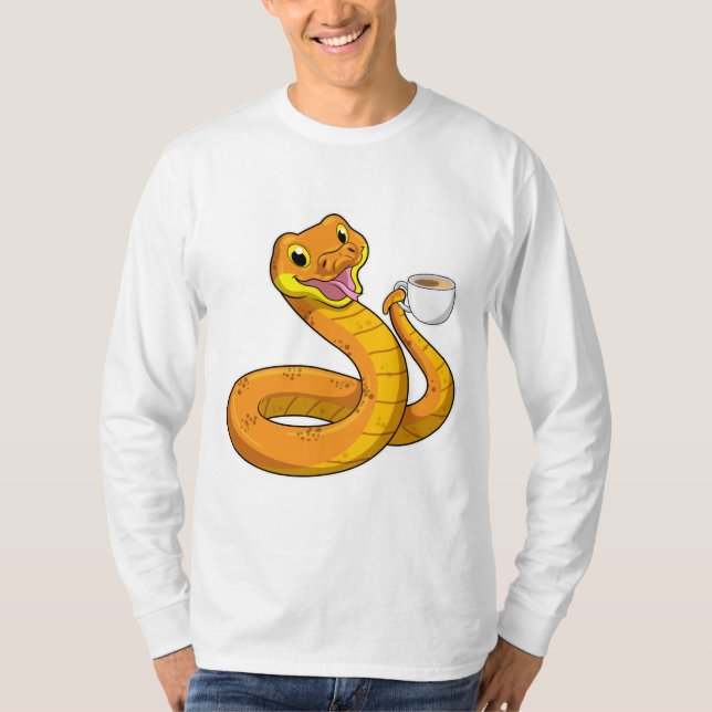 T-shirt Snake with Cup (Devant)