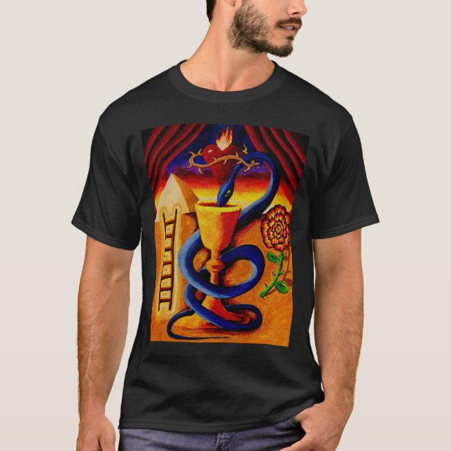 T-shirt snakeChalice2 (Devant)