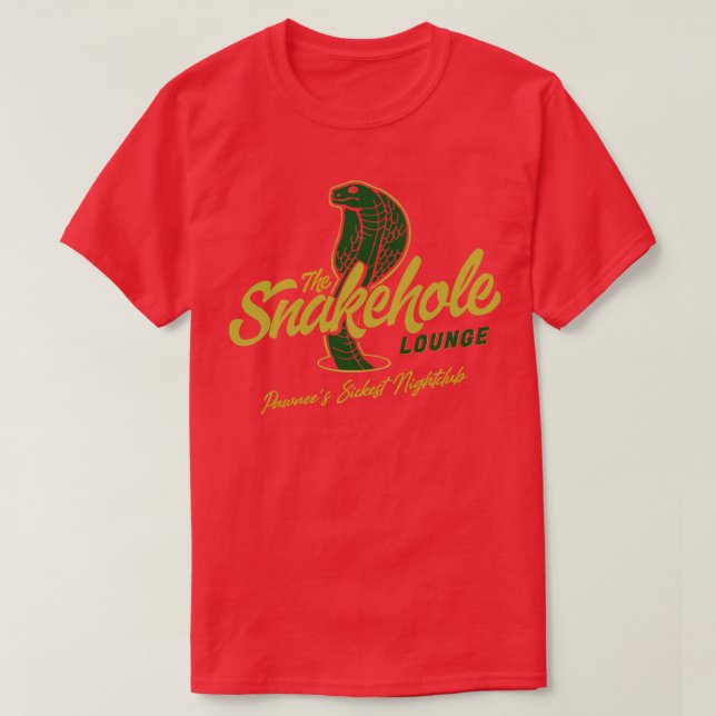 T-shirt Snakehole Lounge 1 (Design devant)