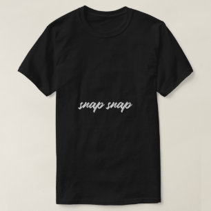 T-shirt snap snap