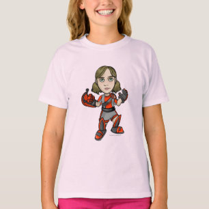 T-shirt Snarkie Virtupets Space Station Joueur du personne