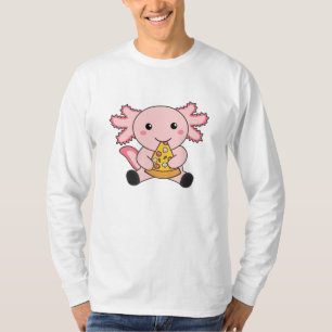 T-shirt Snaxolotl Axolotl Lover Cute Animaux Pizza