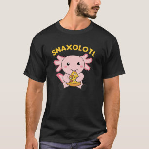 T-shirt Snaxolotl Axolotl Lover Cute Animaux Pizza